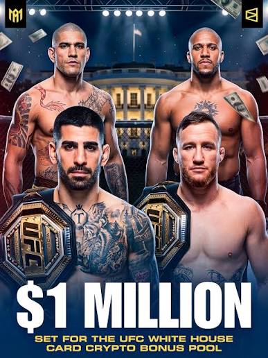 UFC to Award Crypto Bonuses at White House
