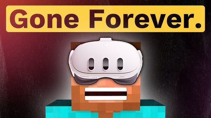 Minecraft Ends Official VR Support